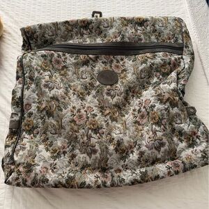 Women’s Floral Vintage Pegasus Leather Clothing  Travel Garment Bag